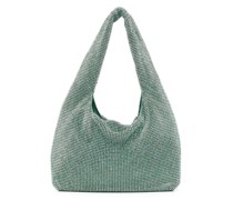 Schultertasche mit Kristallen
