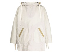Kapuzenjacke aus Leinen