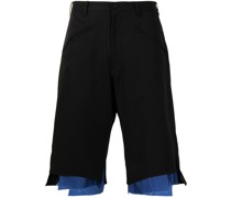 Shorts mit Kontrastdetails