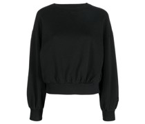 Sweatshirt mit rundem Ausschnitt