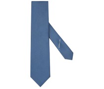 Krawatte mit Logo-Stickerei