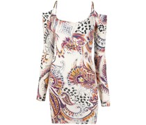 Kleid mit Paisley-Print