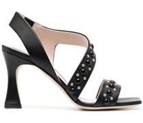 Decor studded nappa leather sandals