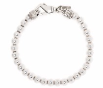 Kettenarmband mit Perlen