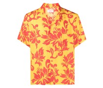 Hemd mit Tropical Flowers-Print