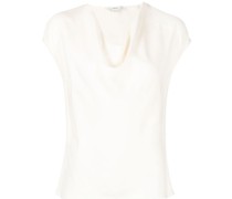 Drapierte Chiffonbluse
