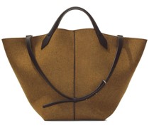 XL PS1 felt tote bag
