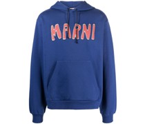 Hoodie mit Logo-Print