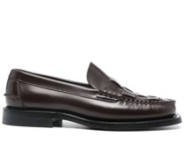 Nombela woven leather loafers