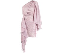 Drapiertes One-Shoulder-Minikleid