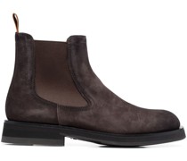 Knöchelhohe Wildlederstiefel