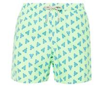 Comfort lobster-print swim shorts