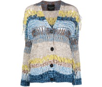 Gestreifter Cardigan