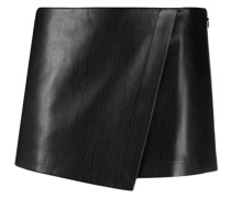 Minirock aus Faux-Leder