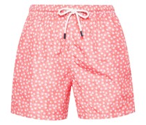 Madeira rita-pattern swim shorts