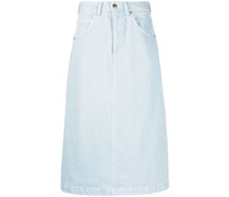 Jeansrock mit Schlitz