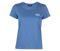 A.P.C. T-Shirt mit Logo-Print