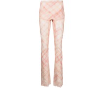 Gemusterte transparente Hose
