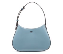 Handtasche mit Logo-Schild