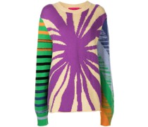 patterned cashmere Pullover