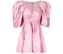 Violet Minikleid mit Perlen