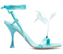 Kimi feather-detail sandals