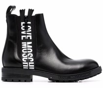 Chelsea-Boots mit Logo-Band