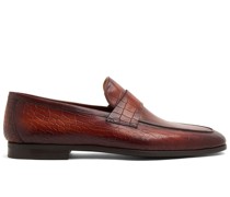 Loafer mit Kroko-Effekt