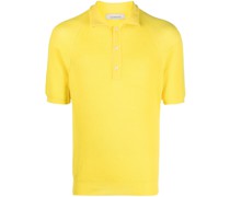Poloshirt aus geripptem Strick
