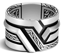 'Classic Chain' Silberring, 15mm