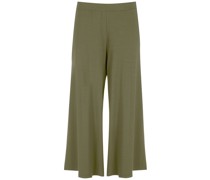 Ausgestellte Cropped-Hose