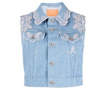 Cropped-Jeansweste