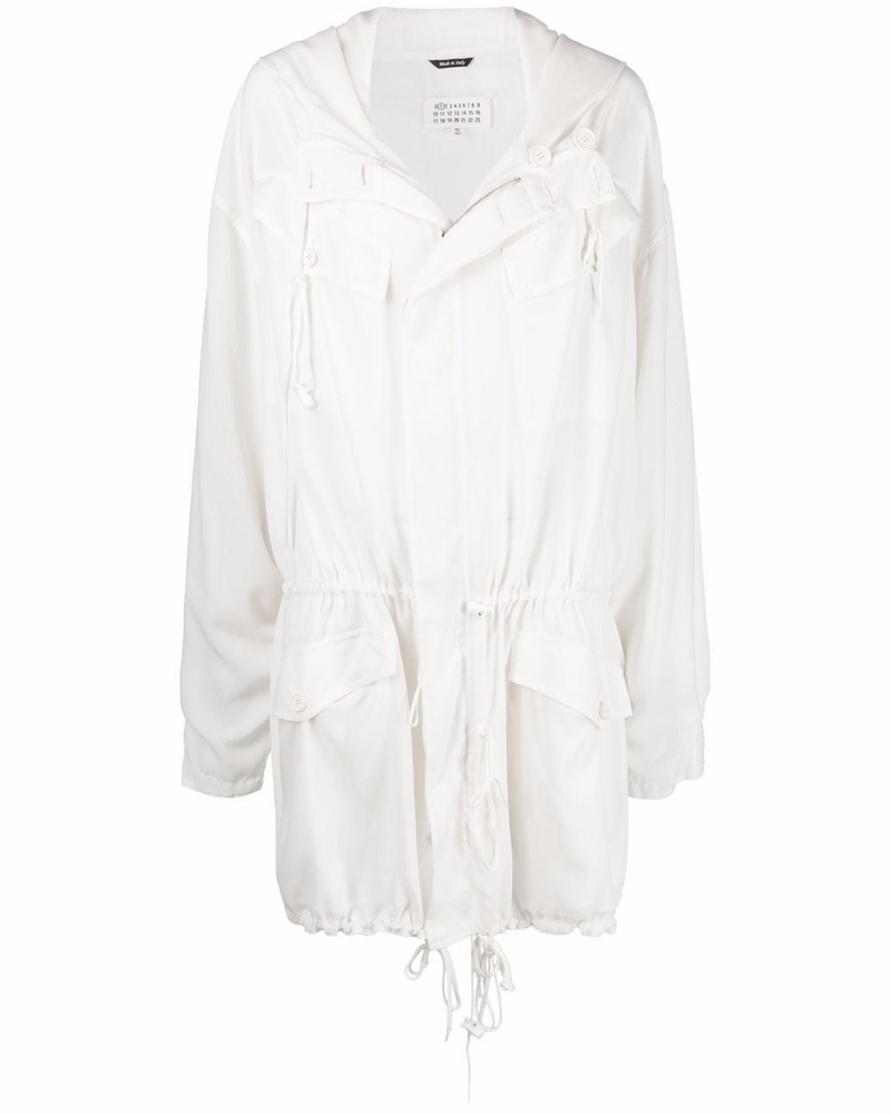 Maison Margiela Damen Mantel mit Kapuze