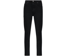 Halbhohe Toni Straight-Leg-Jeans