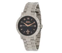 Runde Armbanduhr