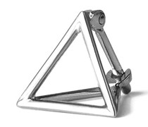Dreieckiger Ohrring 10