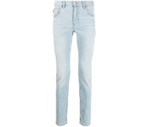 Slim-Fit-Jeans im Distressed-Look