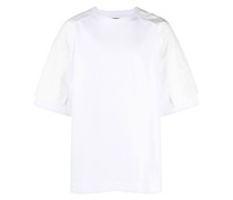 T-Shirt mit Kontrastärmeln