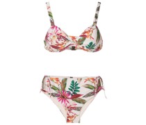 Bikini mit Blumen-Print
