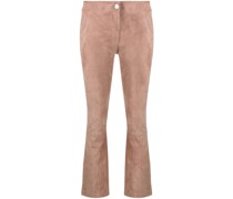 Ausgestellte Cropped-Hose