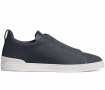 elasticated-front low-top trainers