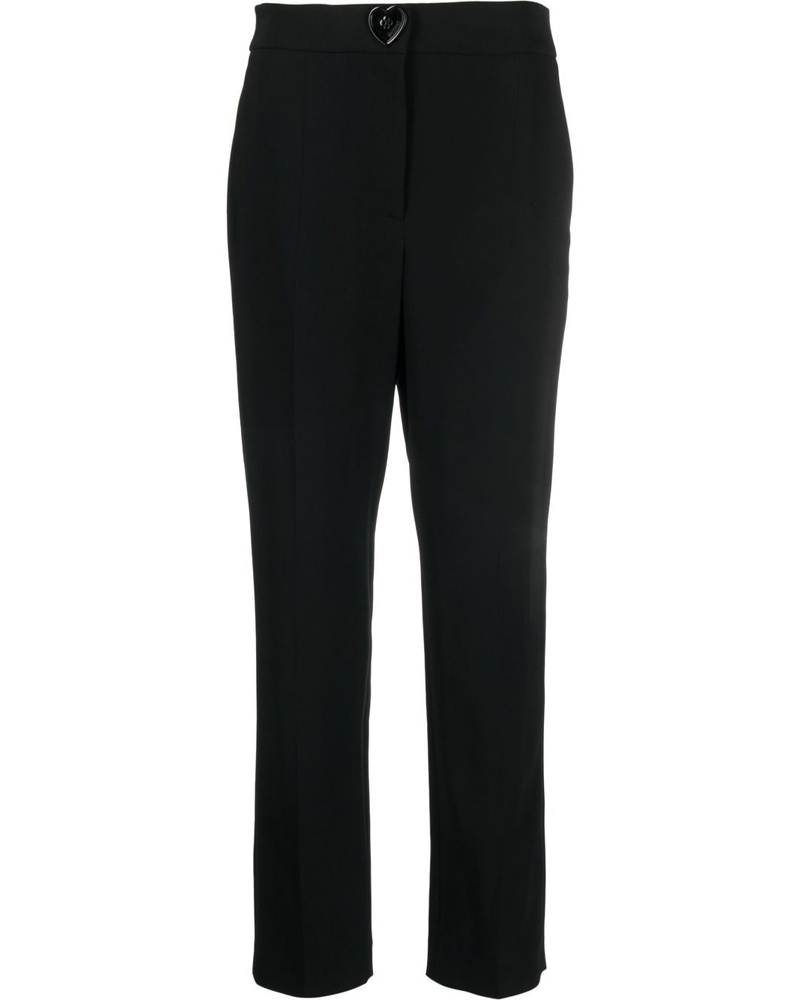 Moschino Damen Hose mit Herzknöpfen