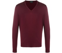 Pullover mit V-Ausschnitt