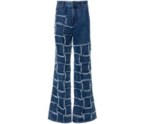Weite New Patchwork Jeans