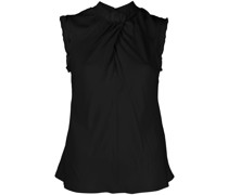 Bluse mit Krepp-Struktur