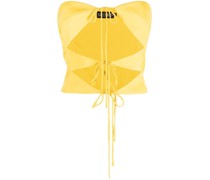 Bandeau-Top mit Cut-Outs