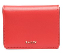 folding logo-plaque wallet
