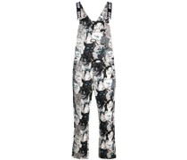 Latzhose mit Katzen-Print