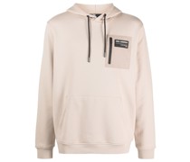 Hoodie mit Logo-Patch