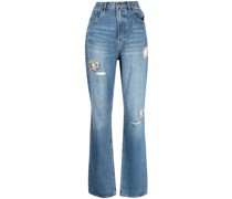 Kristallverzierte Jeans